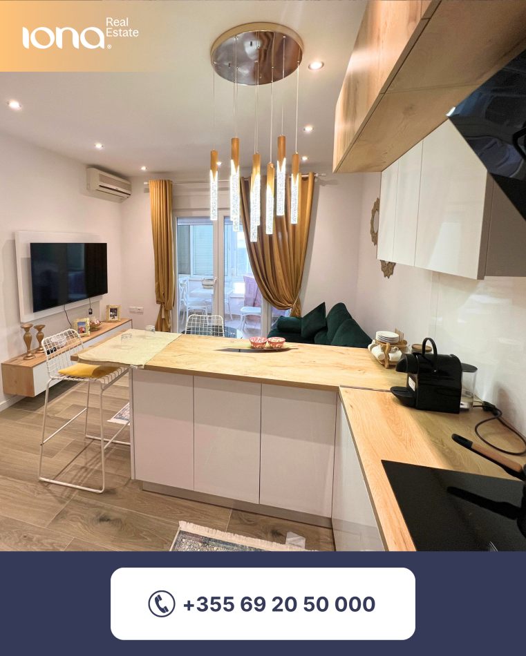 Golem, shitet apartament 1+1 Kati 1, 115.000 € 