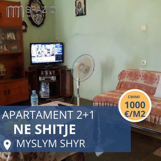 Tirane, shitet apartament 2+1+BLK Kati 6, 115 m² 87.000 Euro (Myslym Shyr)