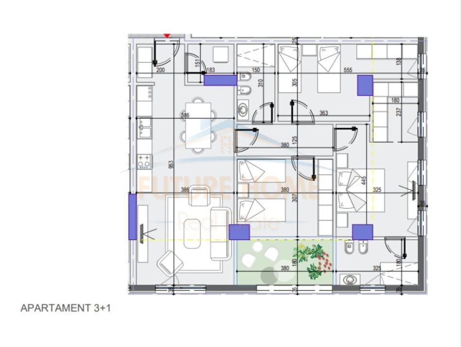 Tirane, shitet apartament 3+1+Ballkon Kati 10, 140 m² 373.000 € (KOMUNA E PARISIT)