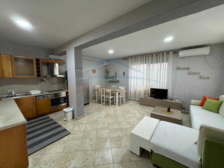 Durres, jepet me qera apartament 2+1 Kati 0, 85 m² 630 € (Qerret, Durres)