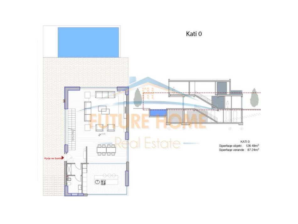 Tirane, shitet Vile 2 Katshe Kati 3, 536 m² 1.846.000 € (LIQENI I THATE)