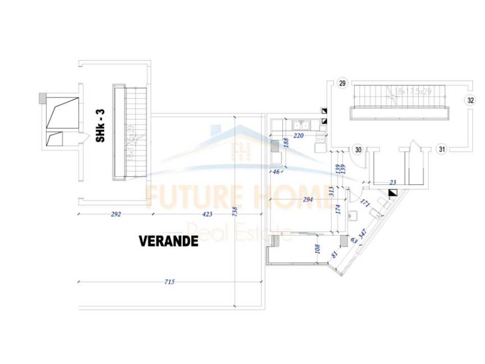 Tirane, shitet apartament 1+1 Kati 9, 49 m² 87.000 € (Unaza e Re)