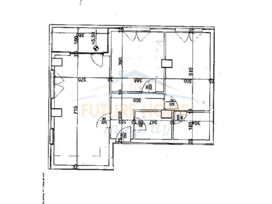 Tirane, shitet apartament 2+1+Ballkon Kati 1, 102 m² 154.200 € (Rruga Dritan Hoxha, në Kompleksin Aura)