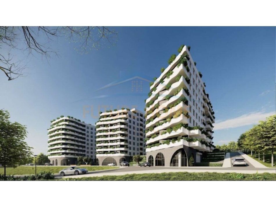 Tirane, shitet apartament 1+1 Kati 2, 56 m² 66.700 € (Kompleksi Aluna)