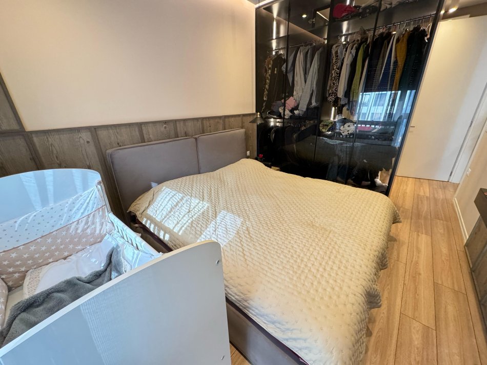 Tirane, jepet me qera apartament 2+1+Ballkon Kati 6, 95 m² 750 € (21 dhjetori)