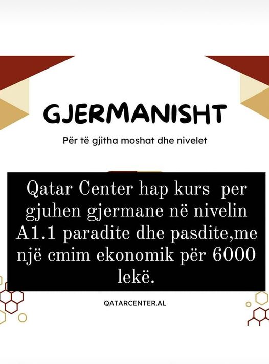 Tirane, ofrojme kurse gjuhe gjermanisht Kurse per gjuhen Gjermane