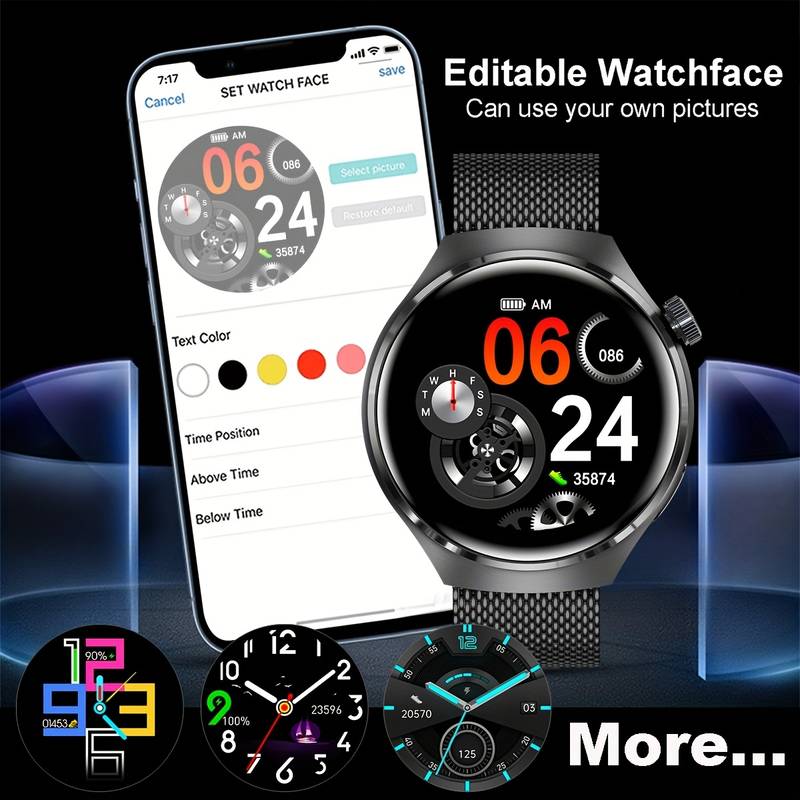 Tirane, shes SmartWatch Ora Smart Klasike – Elegancë &amp; Teknologji në Një!