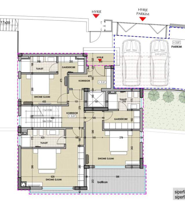 Tirane, shes Vile 3 Katshe Kati 0, 572 m² 1.400.000 Euro (Kompleksi "Lake Shore)