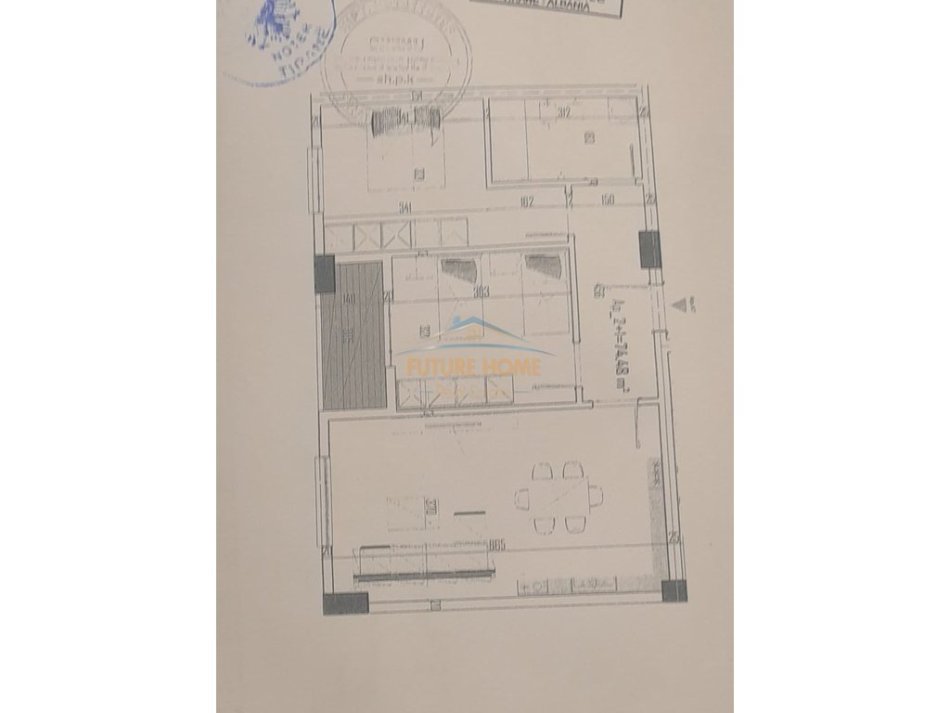Tirane, shitet apartament 2+1 Kati 6, 85 m² 103.000 € (Paskuqan)
