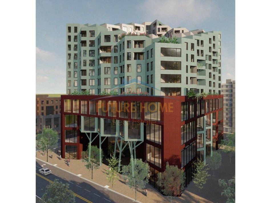 Shitet – Apartament 1+1 Colonnade Building, Rruga Dritan Hoxha – 125,000 €