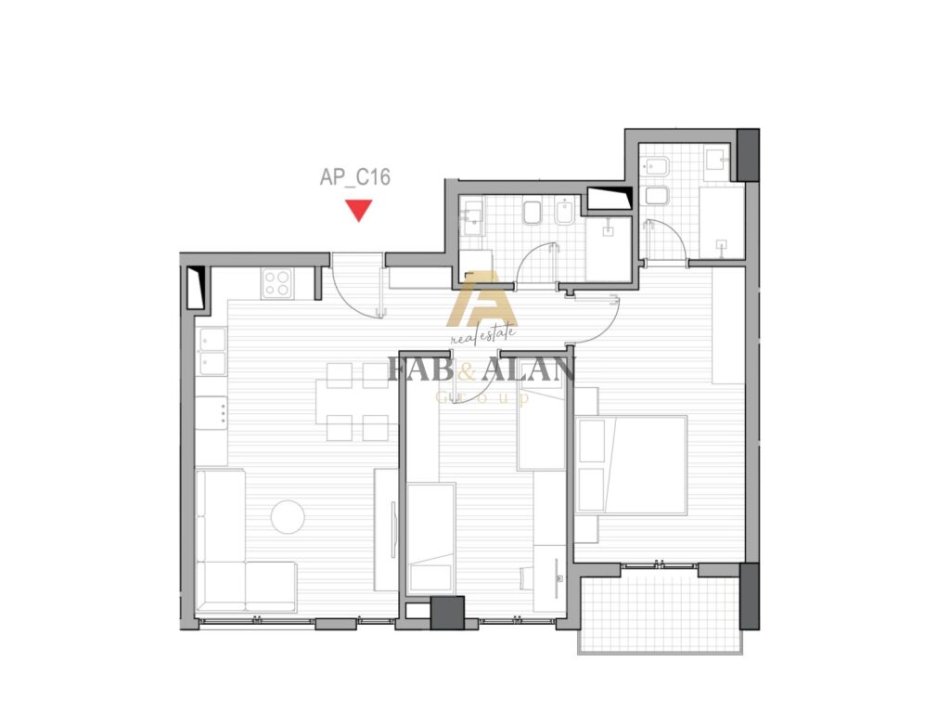 Tirane, shitet apartament 2+1+2 Kati 1, 92 m² 128.900 € (5 maji)