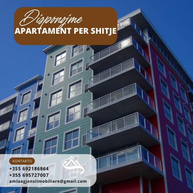 Tirane, shitet apartament 3+1+BLK Kati 5, 1.600 Euro/m2 (xhamlik)