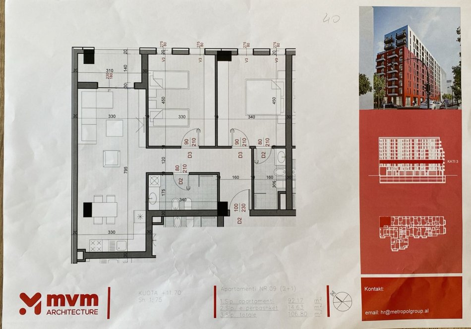 Shitet,Apartament 2+1+2 ,Don Bosko ,Tiranë.