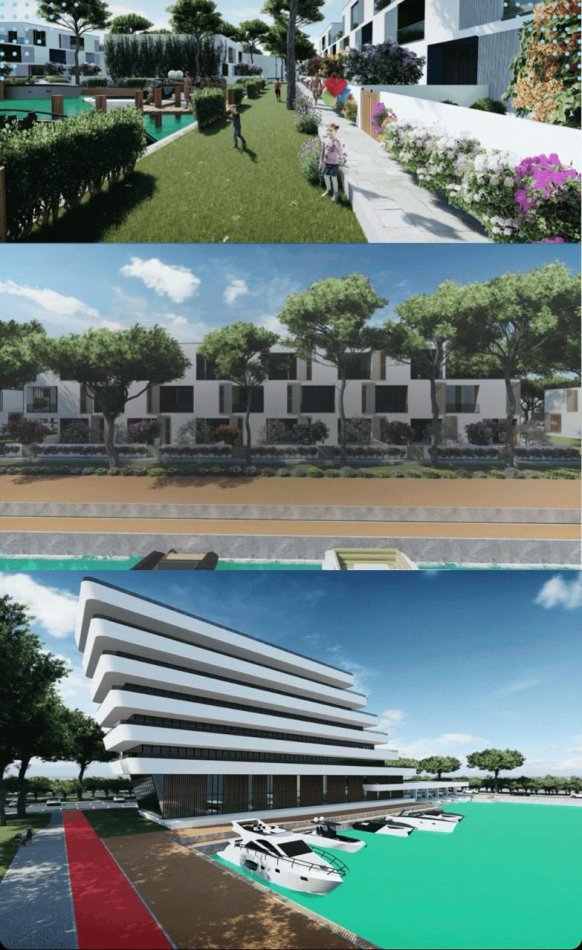 Apartament 1+1+verandë në shitje, Turquoise Marina