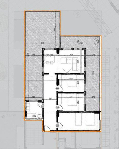 Dhermi, shitet apartament 3+1+BLK Kati 3, 237 m² 592.875 Euro (Drimadh)
