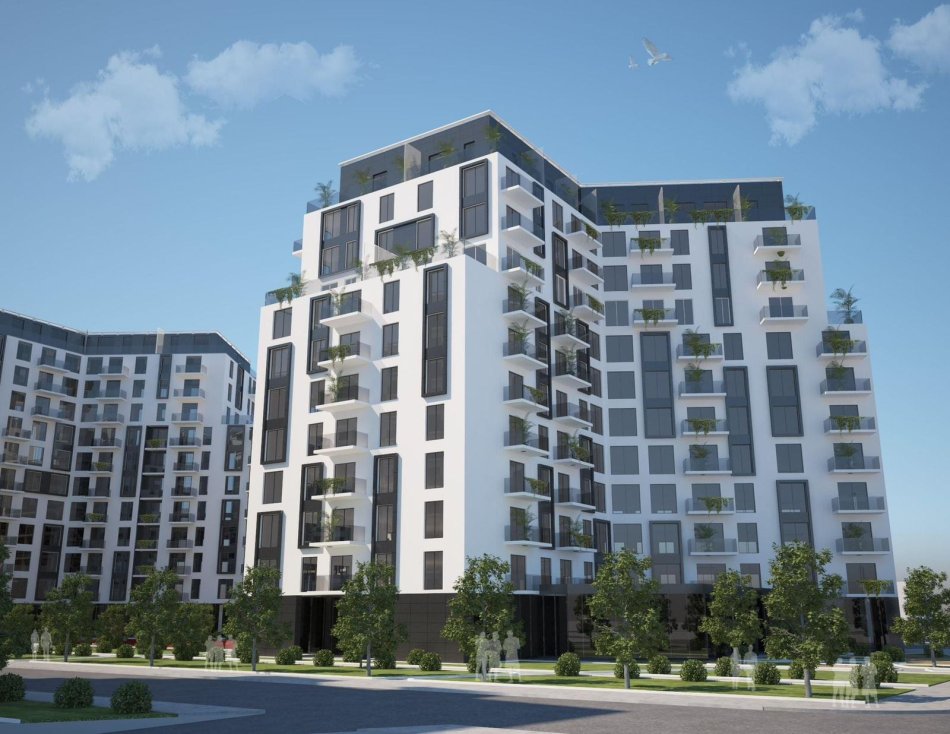 Tirane, shitet apartament 1+1 Kati 4, 77 m² 66.807 € (paskuqan)