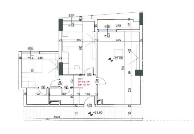 Tirane, shitet apartament 107 m² 95.000 Euro