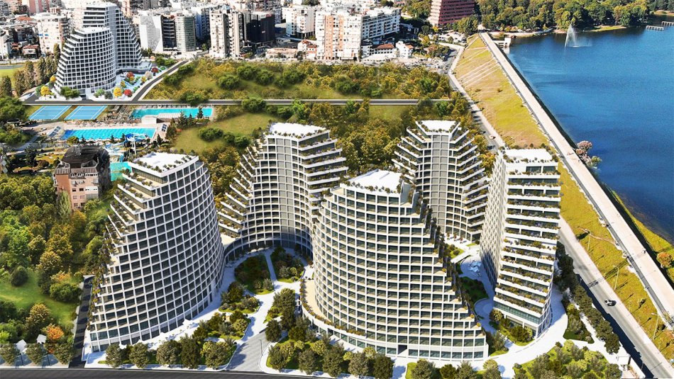 Tirane, shes apartament 2+1+Ballkon Kati 5, 117 m² 359.000 € (Lake View Residence)