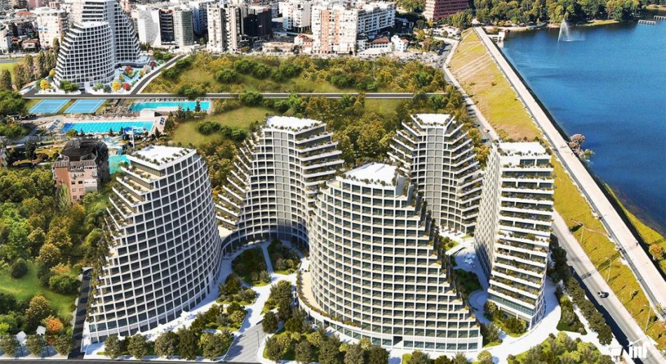Tirane, shitet apartament Kati 2, 187 m² 525.500 € (Lake View Residence)