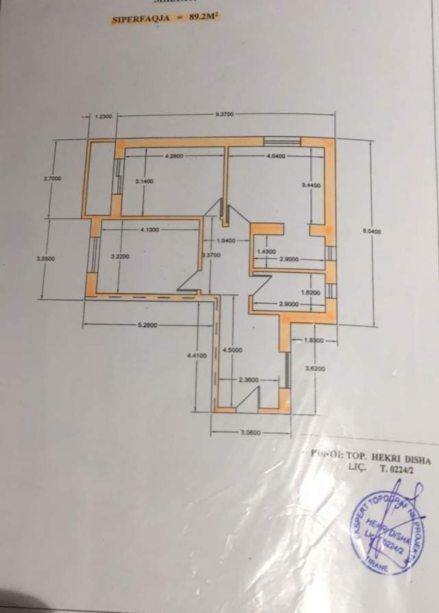 Tirane, shitet apartament 2+1 Kati 2, 90 m² 130.000 Euro (Rr. Kosovareve)