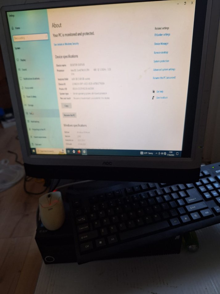 Tirane, shes Kompjuter+Monitor IBM ThinkCentre