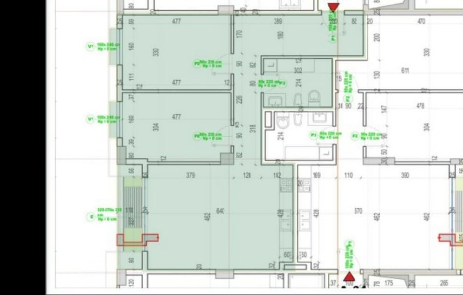 Tirane, shitet apartament 2+1+Ballkon Kati 7, 116 m² 151.000 € (Porcelan)