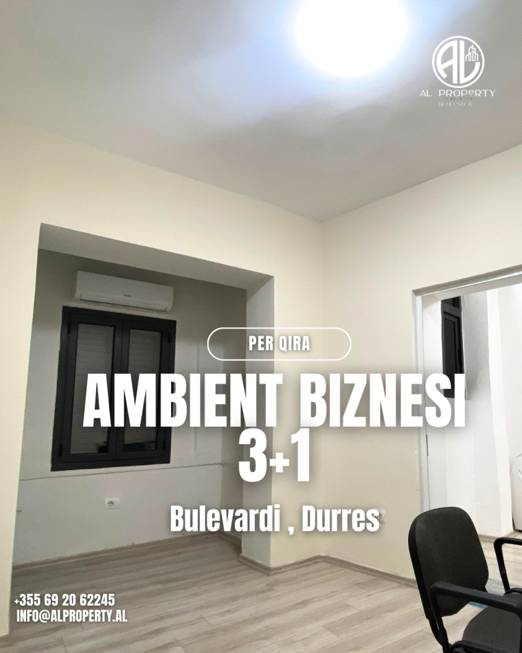 Ambient Biznesi 3+1 per Qira Bulevardi Dyrrah, Durres!