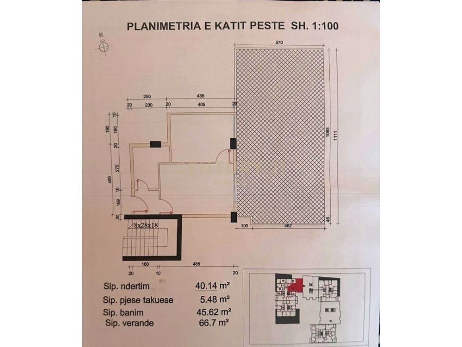 Tirane, shitet apartament 1+1+Ballkon Kati 5, 70.000 € (apartament 1+1+verande tek Pallatet Cabej, Misto Mame)