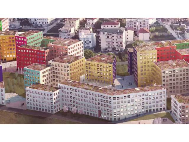 Tirane, shes apartament 1+1+BLK Kati 4, 67 m² 52.260 Euro (Mangalemi)