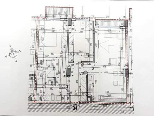 Tirane, shes apartament 1 Katshe Kati 7, 111 m² 140.600 Euro (Laprake)