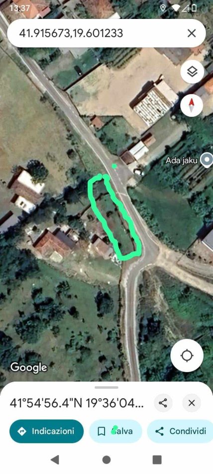 OKAZION SHES 10.000M2 TOKE NE DAJC-LEZHE PER 50.000 EURO.