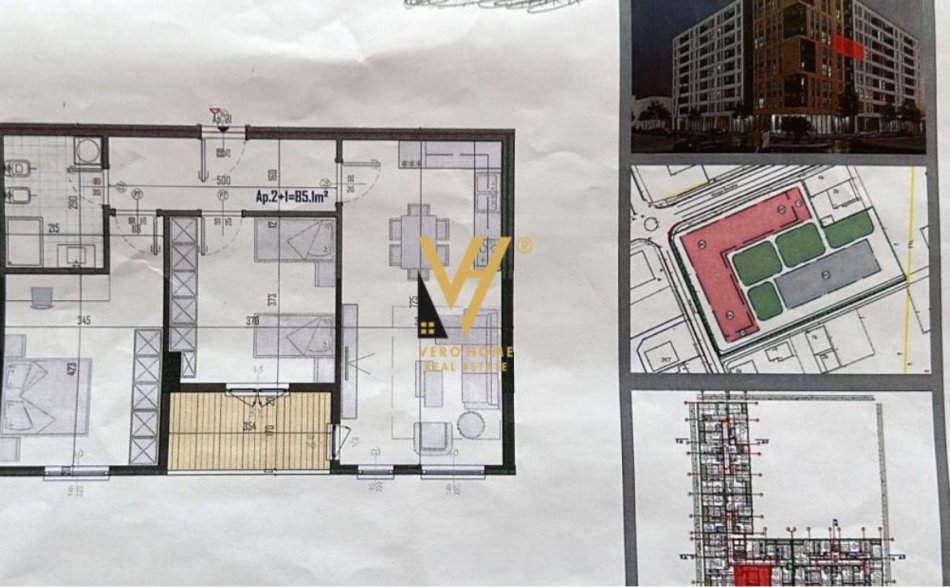 Tirane, shitet apartament 2+1+Ballkon Kati 5, 98 m² 81.000 € (KAMEZ)