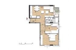 Tirane, shes apartament 2+1+BLK Kati 6, 85 m² 107.000 Euro (Teodor Keko)