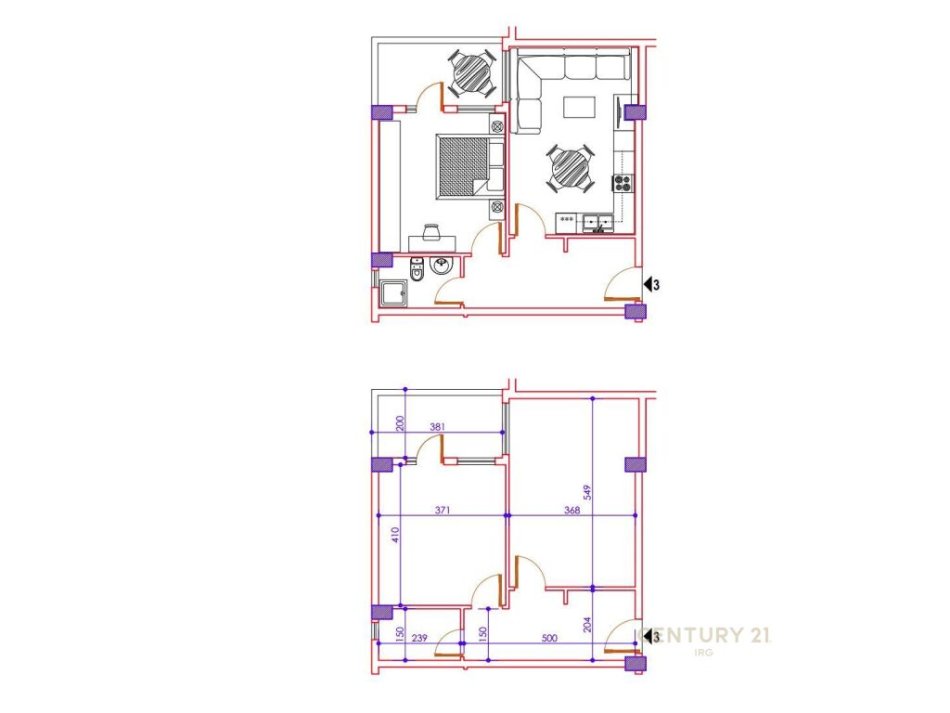 Tirane, shitet apartament 1+1 Kati 1, 73 m² 113.550 € (Ne Selite, Godine e re)