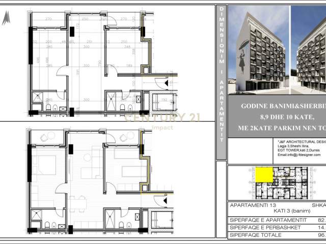 Okazion! Shesim apartament tek xhamlliku. 85,000 euro
