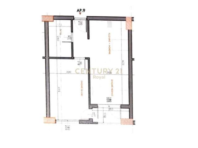 Fusha Aviacionit shitet apartament 1+1, 59 m²