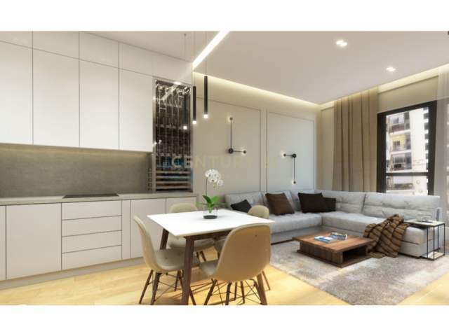 Tirane, jepet me qera apartament luksoz 1+1+post parkimi te 21 Dhjetori, Kati 2, 76 m² 700 Euro (SQUARE 21)