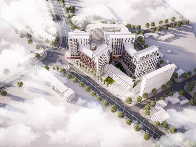 Tirane, shitet apartament 2+1+BLK Kati 5, 114 m² 136.000 Euro (Rruga e Dibres)