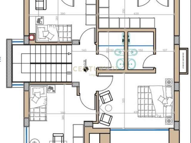 Tirane, shitet Vile 2 Katshe Kati 1, 314 m² 330.000 Euro (Liqeni i Farkes)