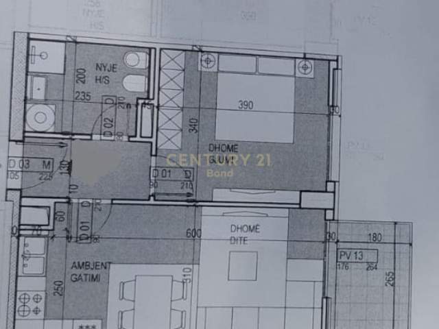 Tirane, shitet apartament 1+1+BLK Kati 2, 64 m² 67.200 Euro (rrugen Sadik Petrela)