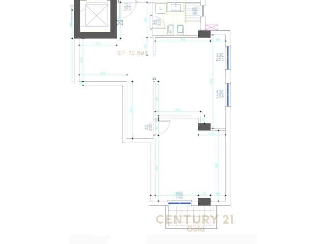 Tirane, jap me qera zyre Kati 1, 73 m² 725 Euro (LICEU ARTISTIK,RTSH)