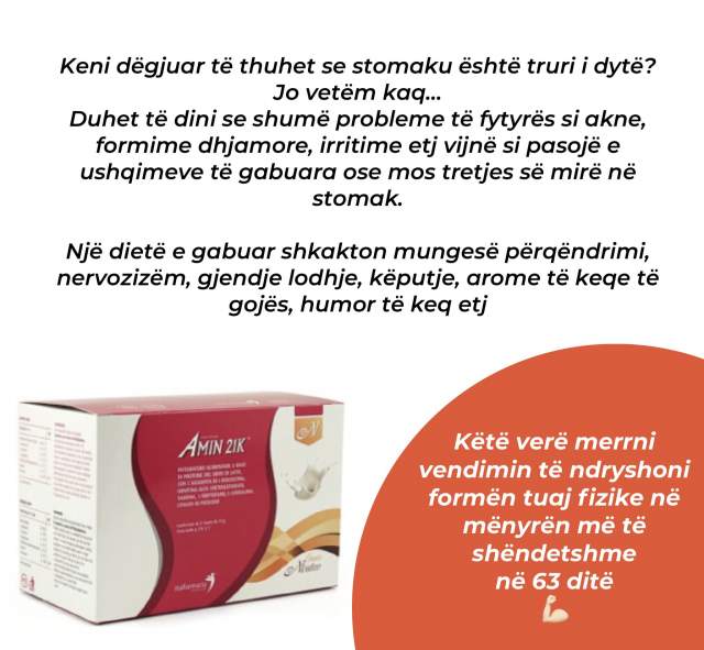 Tirane, shes Produkt specifik me aminoacide për peshën e lartë, obezitetin ose dhjamin e lokalizuar në zona të veçanta 65 Euro