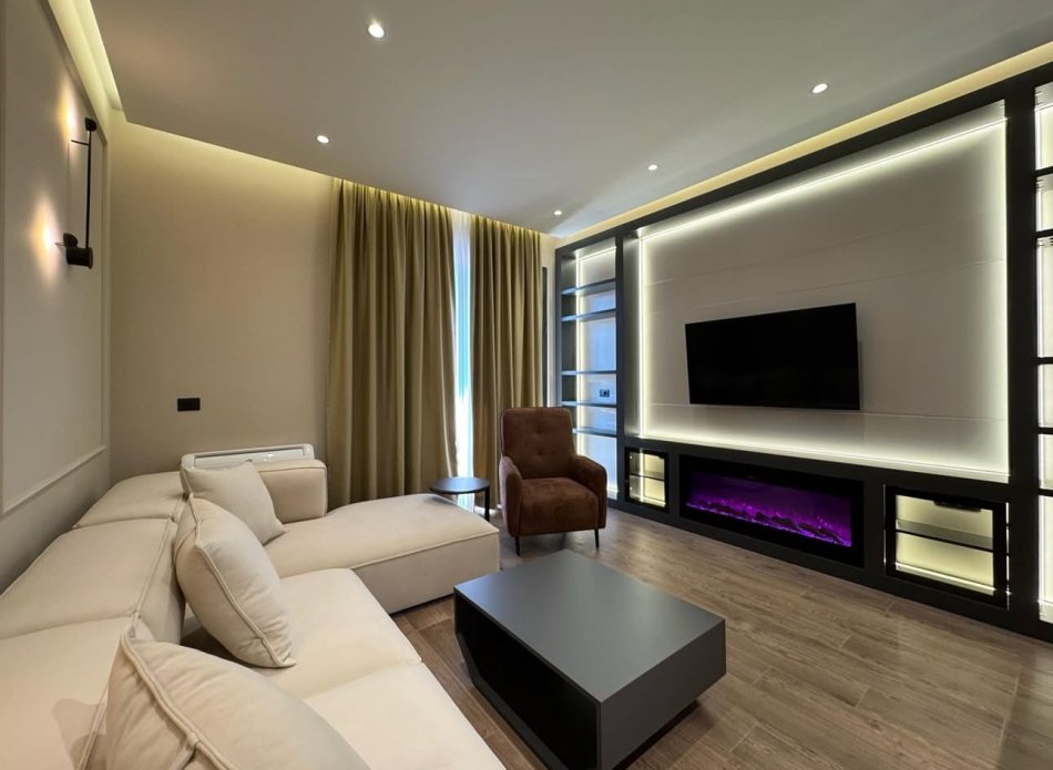 Tirane, jepet me qera apartament 1+1 Kati 5, 70 m² 900 € (Rruga Kavajes, Kompleksi Deliorgji)