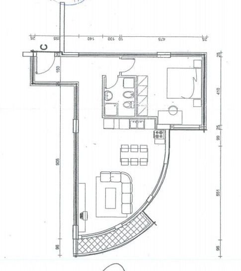 Tirane, shitet apartament 1+1 Kati 8, 76 m² 154.999 € (Zogu I zi)