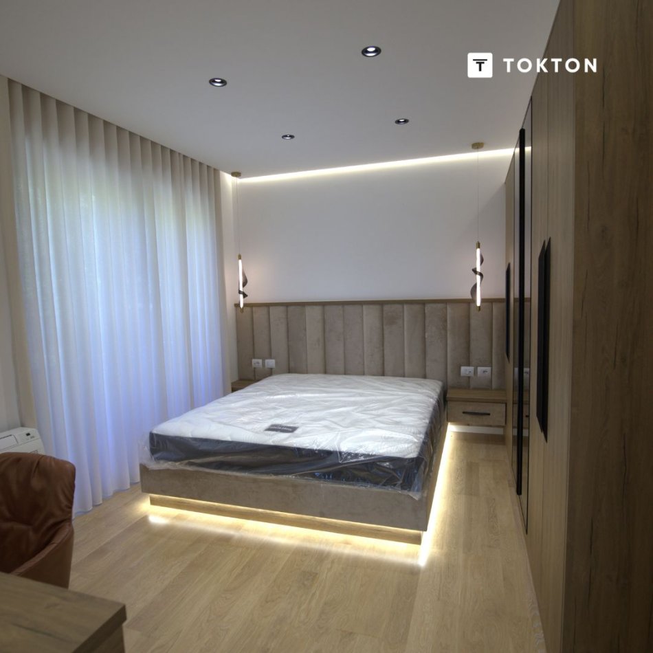 Tirane, jepet me qera apartament 3 Katshe Kati 4, 1.400 m² 5.000 € (Petrelë, Tiranë, TT 1383)
