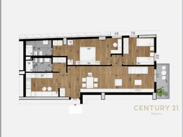 OKAZION, ÇMIM KLERINGU 980€/M2❗️ SHESIM, APARTAMENT 2+1+2‼️ Kati 5, 120 m² 118.000 Euro (Ish Fusha e Aviacionit)