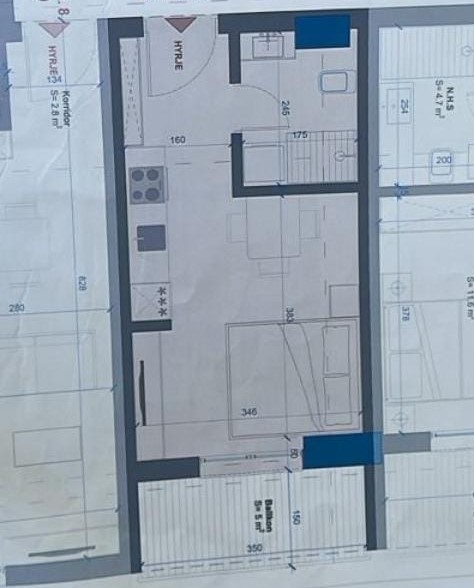 Durres, shitet garsonier 1+1 Kati 6, 37 m² 40.400 € (golem prane hotel flower)