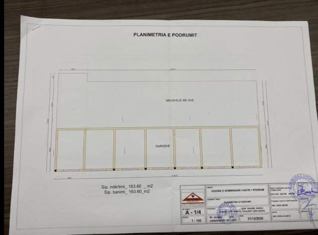 Tirane, shes ambjent biznesi Kati 4, 1.330 m² 1.350.000 Euro