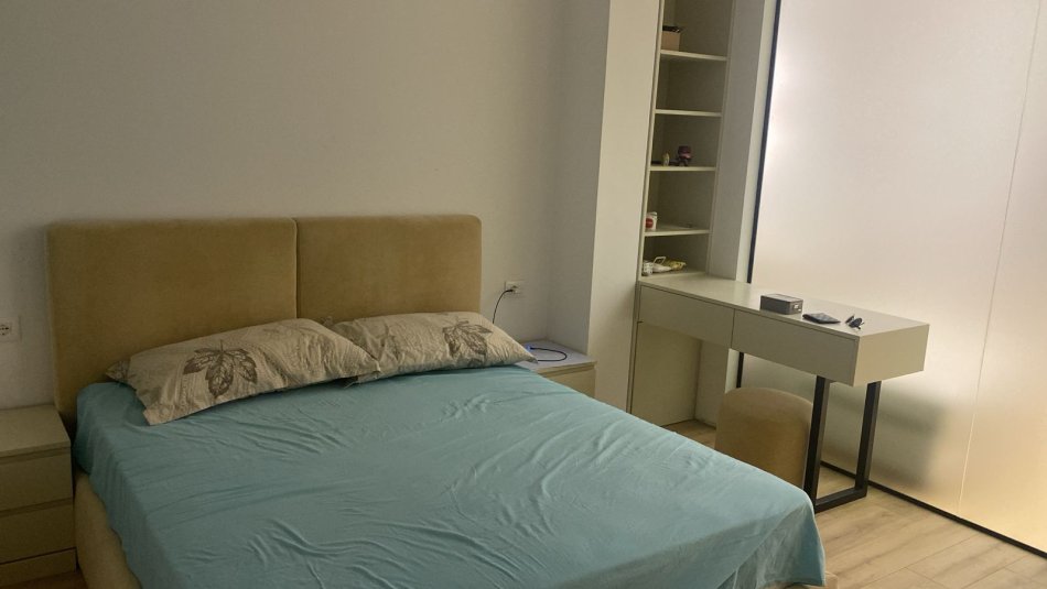 Tirane, jepet me qera apartament 1+1+Ballkon Kati 9, 70 m² 550 € (Rr. Teodor Keko, Astir)