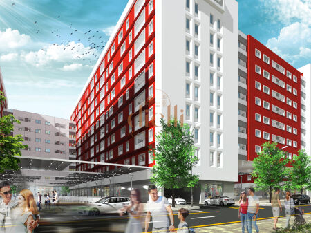 Tirane, shitet apartament 1+1+Ballkon Kati 7, 51 m² ( tek Kompleksi Guce) Ngjitur me Kompleksin Kontakt